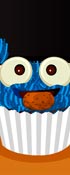 Cooking Frenzy: Cookie Monster Cupcakes