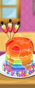 Rainbow Pancake Cooking