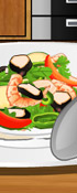 Seafood Salad Cooking Game